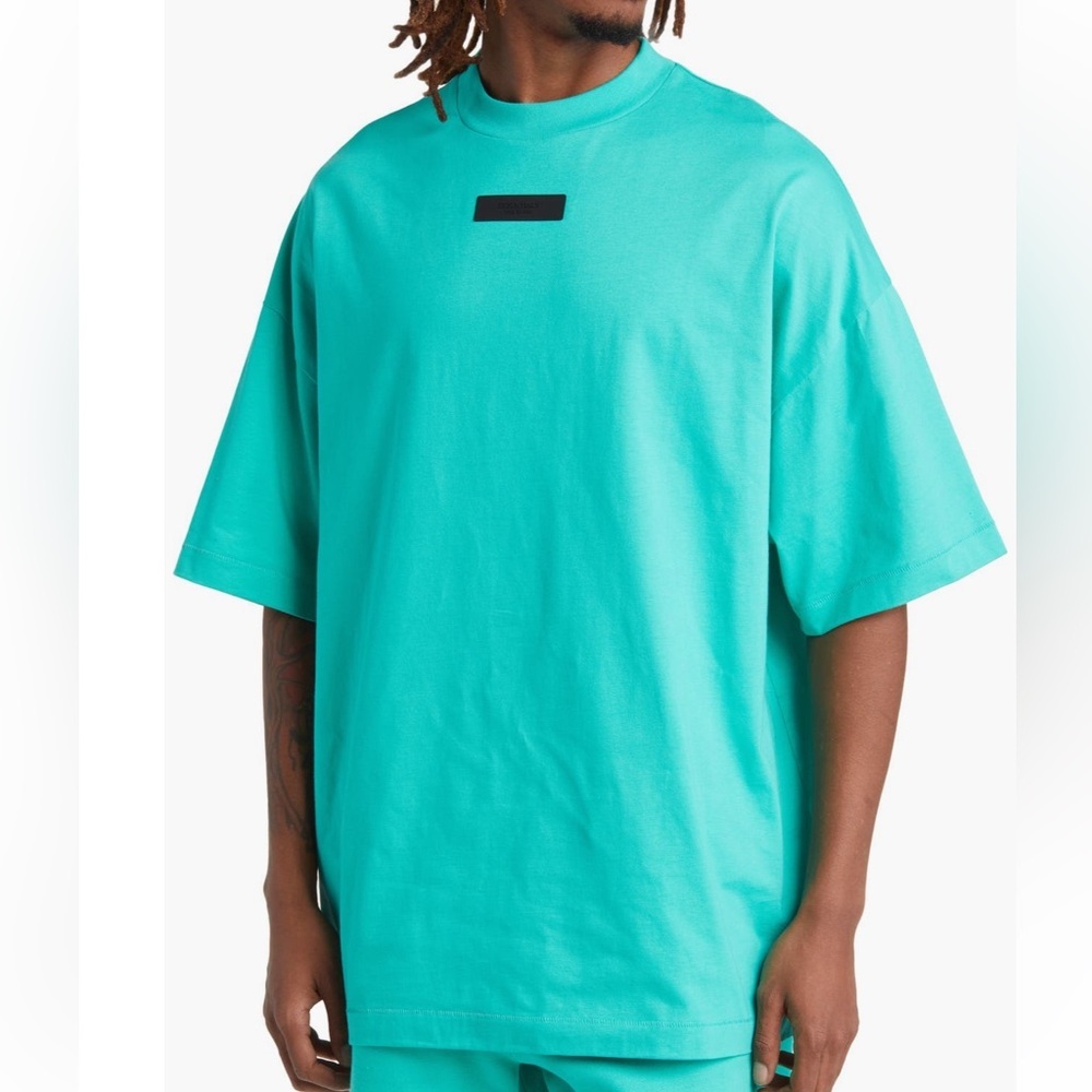 Fear of God Essentials Logo Cotton T-Shirt